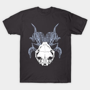 Horned Cat Skull T-Shirt